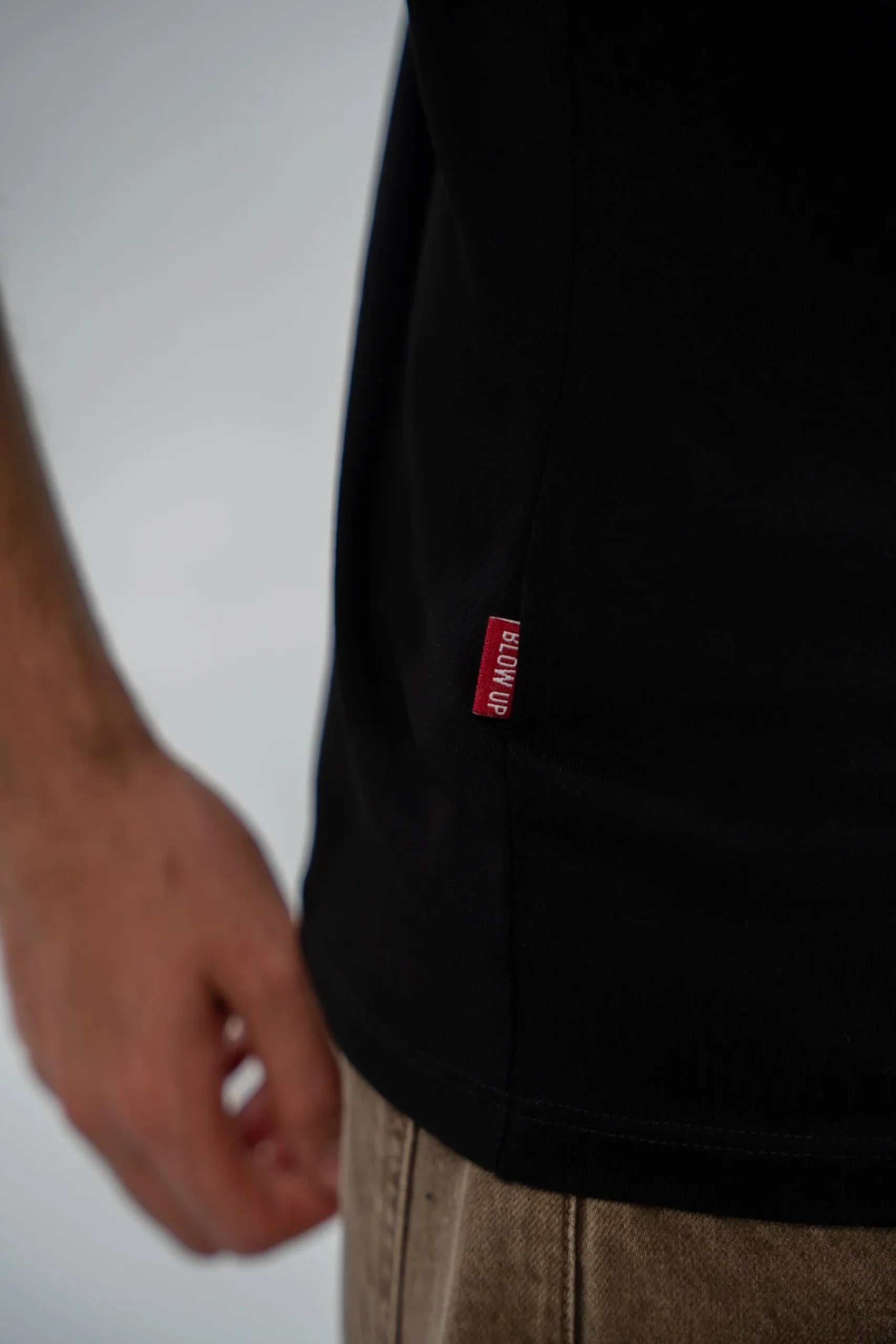 T-Shirt Blow up Slim Fit Black