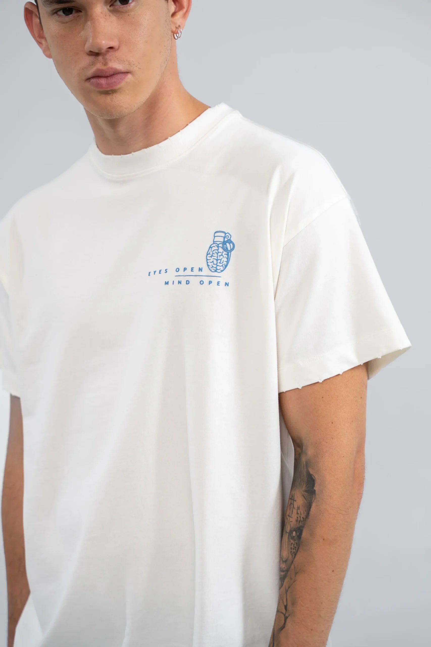 T-Shirt Blow Up Regular Fit Ivory