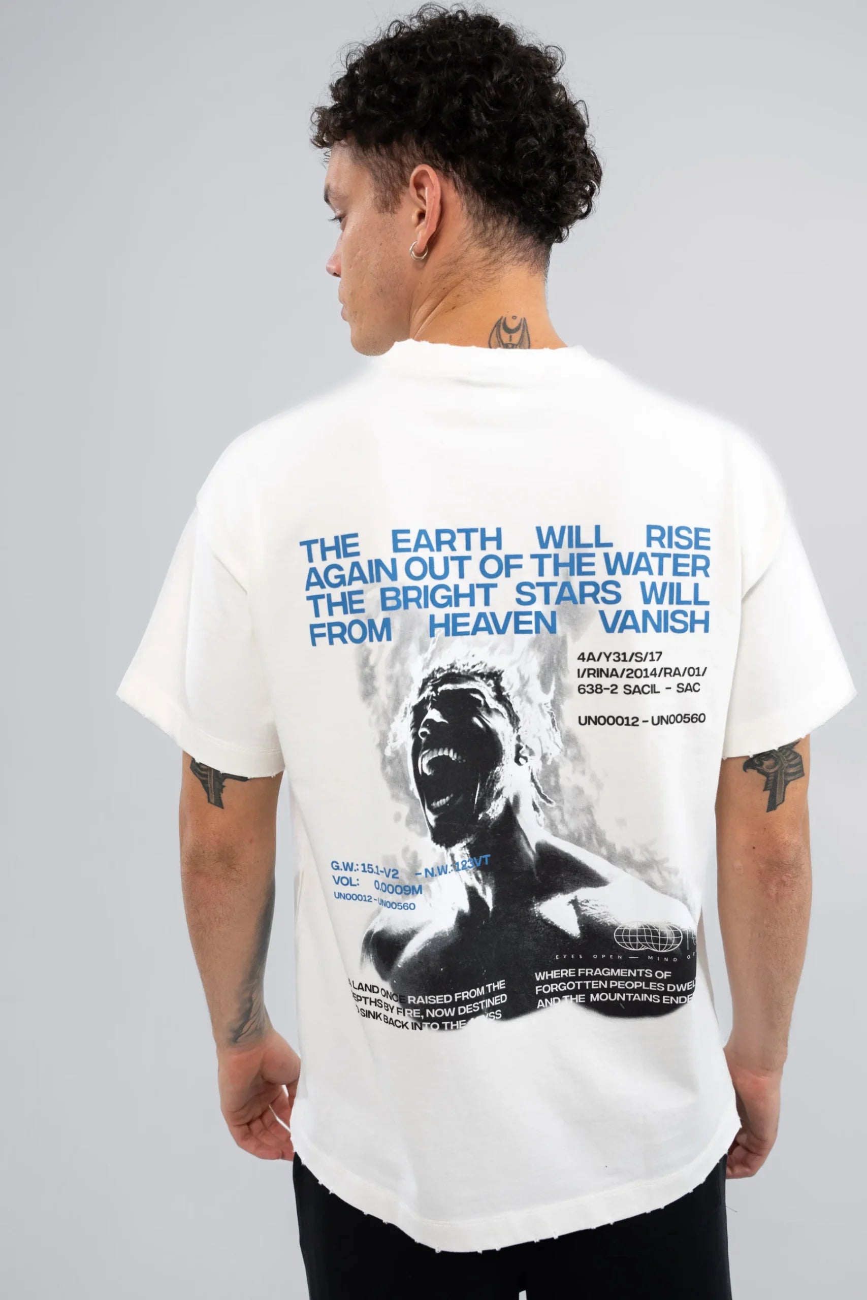 T-Shirt Blow Up Regular Fit Ivory
