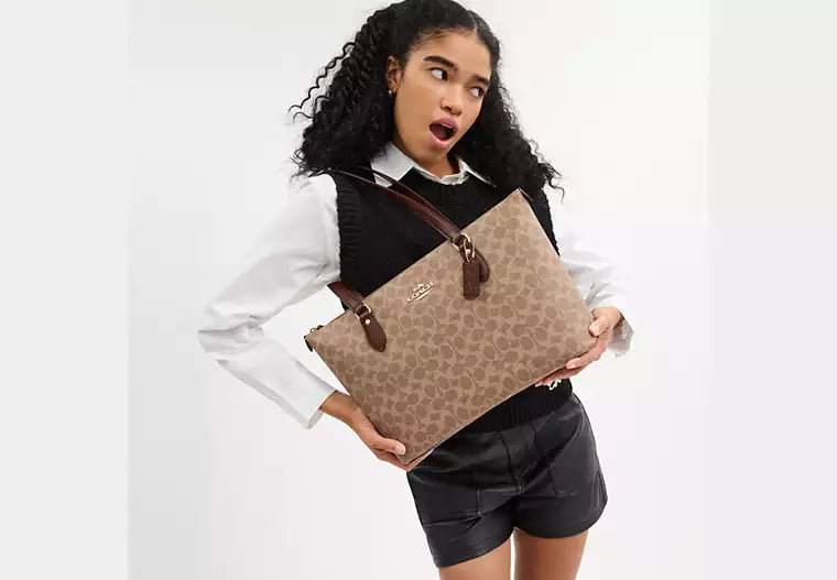 Coach Bolso Café CW381