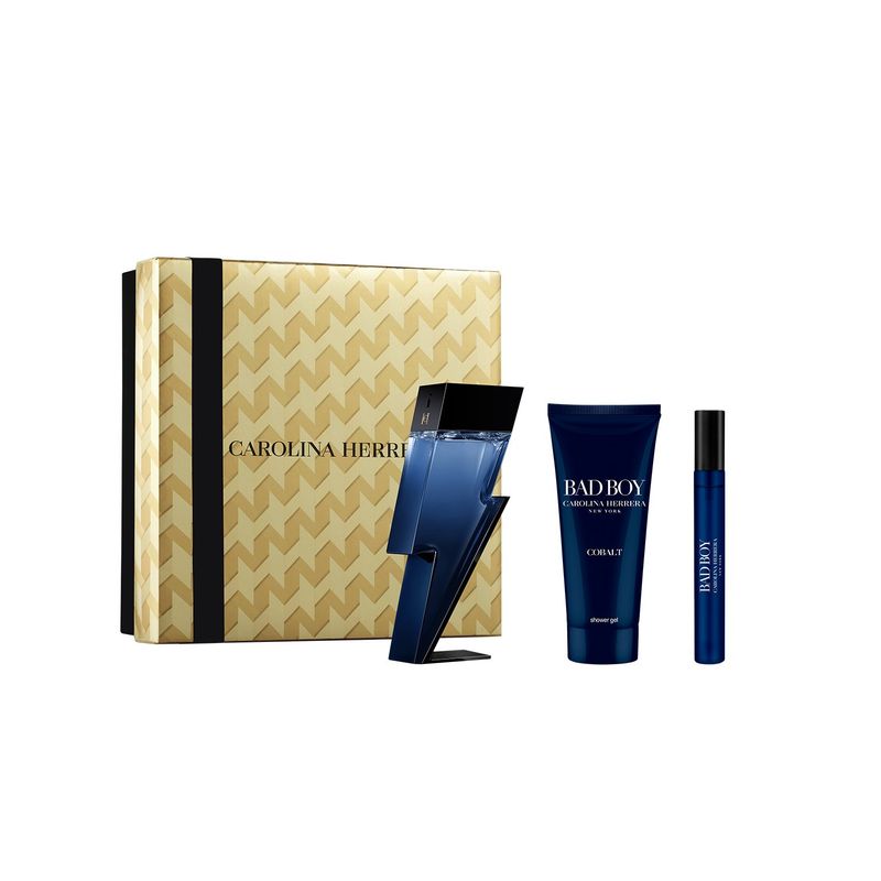 Set Carolina Herrera EDP Bad Boy Cobalt